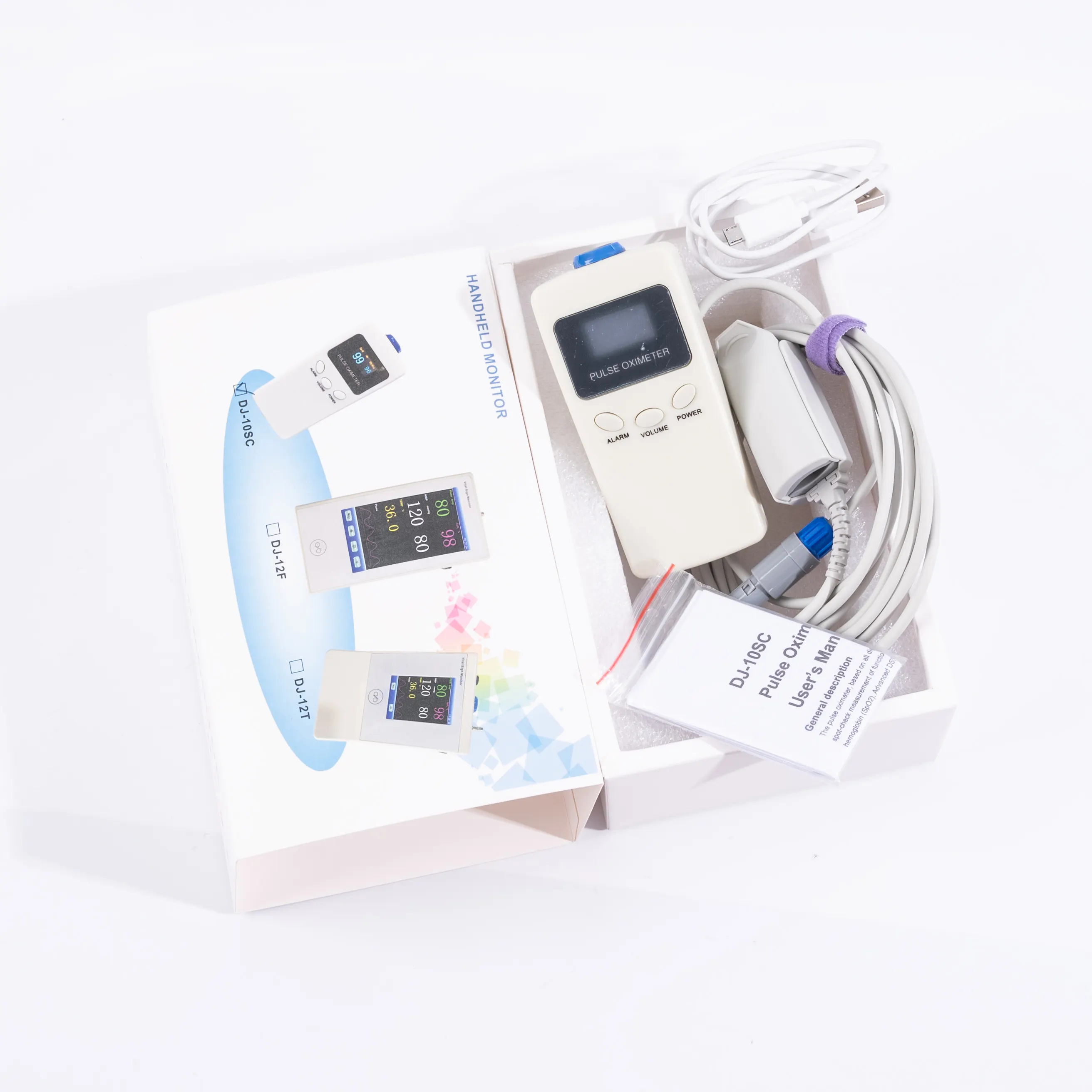 Oxímetro de pulso portátil Spo2 recargable Digital preciso a buen precio para adultos pediátricos neonatales