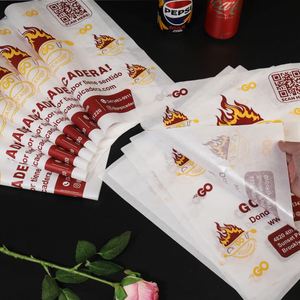 Coated Greaseproof Eco-Friendly Food Packaging <b>Paper</b> for Kitchen Use Sandwiches Takeaway BBQ & Barbecue Wrapping - Product Image 6