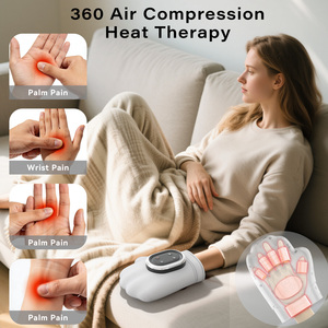 Masseur de mains portable 2026 avec coussin d'air, pétrissage, pression, <span class=keywords><strong>compression</strong></span> chaude, dernier massage des doigts, vente directe usine - Product Image 5