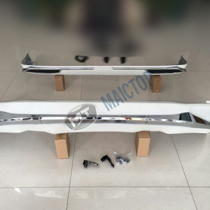 Maictop Phụ Kiện Xe Hơi Phía Trước Phía Sau Bumper Lip Bodykit Cho Land Cruiser <span class=keywords><strong>200</strong></span> <span class=keywords><strong>Series</strong></span> Lc200 fj200 2016 2017 2018 2019 - Product Image 6