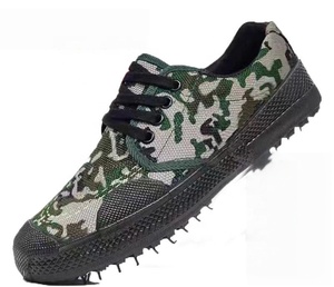 Chaussures décontractées pour hommes BAEWOON B69 avec semelle <span class=keywords><strong>en</strong></span> caoutchouc, tige <span class=keywords><strong>en</strong></span> toile, motif camouflage, chaussures <span class=keywords><strong>de</strong></span> chantier résistantes à l'usure - Product Image 2