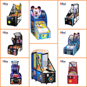 Simulateur de tir au <span class=keywords><strong>basket</strong></span>-ball pour enfants LIFUN, machine de jeu d'arcade de rue pour divertissement, machine de sport interactive de boxe - Product Image 5