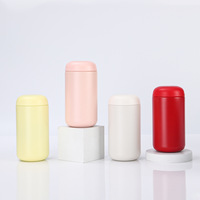 TG - Mignonne tasse mini capsule avec séparation thé/eau, en acier inoxydable 316, mug thermique
