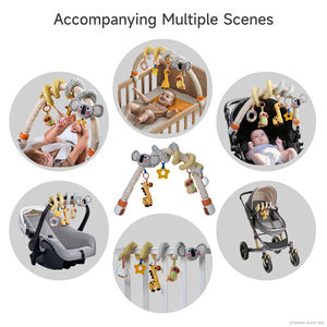 Tumama Enfants Koala Réglable Bébé Arc Landau <span class=keywords><strong>Jouet</strong></span> Avec Doux Suspendus Hochets Bébé Musical Stretch <span class=keywords><strong>Spirale</strong></span> Berceau Mobile <span class=keywords><strong>Poussette</strong></span> <span class=keywords><strong>Jouet</strong></span> - Product Image 4