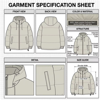 Veste d'hiver pour homme en duvet, à capuche, 90% duvet, nylon enduit, fermeture éclair, poches obliques, coupe décontractée, style quotidien