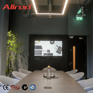 Nhôm hồ sơ Dải với kết nối tùy chỉnh Led Vuông treo tuyến tính ánh sáng mặt dây chuyền - Product Image 4