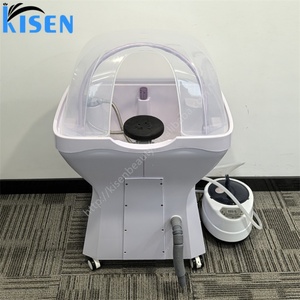 Kisen หัวสปาสปาแบบพกพาพร้อมไฟ LED, อ่างล้างจานพร้อมไฟ LED อุปกรณ์สปาหัวเป่าผม - Product Image 4