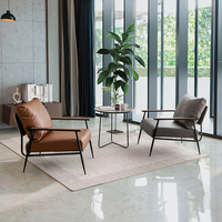 Chaise de canapé simple en bois massif minimaliste moderne nordique pour hôtel pour réception réunion maison d'hôtes chambre salon balcon