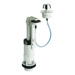 Válvula de Desagüe Neumática para Cisterna Monobloque de Cerámica, Kit de Válvulas de Descarga con Botón Cromado Pulido - Product Image 1