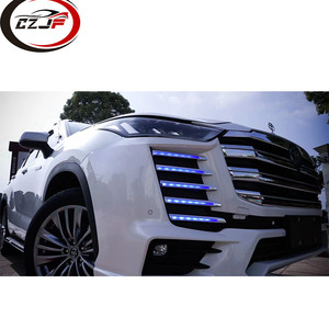 CZJF bon <span class=keywords><strong>prix</strong></span> pour Highlander 2022 <span class=keywords><strong>changement</strong></span> aux systèmes de carrosserie automobile modèle LC300 inclure <span class=keywords><strong>pare</strong></span>-chocs <span class=keywords><strong>avant</strong></span> avec calandre arrière - Product Image 1