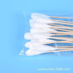Hisopos de Algodón Estériles Huaguan Blancos Desechables para Limpieza de Oídos y Desinfección 104051 - Product Image 5