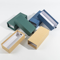 Boîte Coulissante de Luxe en Carton Rigide Personnalisée avec Logo pour Lunettes et Lunettes de Soleil en Papier Kraft Populaire
