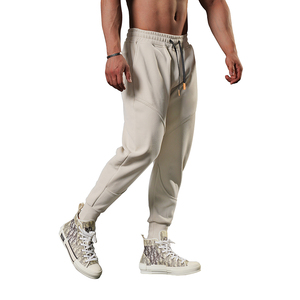 Pantalones de chándal deportivos informales para Hombre, Pantalones de chándal de algodón ajustados, Pantalones Cargo sólidos para Hombre, Pantalones largos de senderismo - Product Image 2