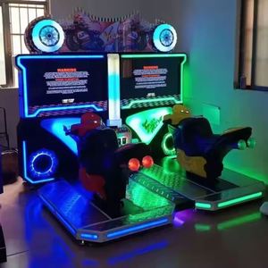 42-Inch FF Motorcycle Car Racing <b>Arcade</b> Game Machine Coin-Operated Indoor Equipment 2-Player English One-Year Warranty Metal - Product Image 2