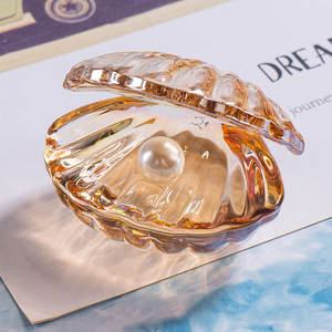 豪華なクリスタルガラスシェル置物エッチングウェディング用お土産とエレガントなプロモーション装飾ギフト - Product Image 2