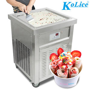 Máquina para Hacer Helados Fritos de Frutas y Leche, con Certificación ETL y NSF, de Acero Inoxidable, con un Solo Recipiente Cuadrado de 55x55cm - Product Image 6