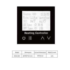 Calentador Híbrido Combinado de Aire y Calentador de Agua Diésel de 5kw 12v para Autocaravanas, Caravanas y Campers - Product Image 4