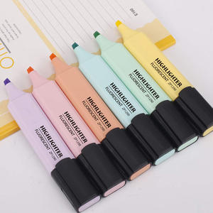Marcadores Fluorescentes de Colores Brillantes al por Mayor, con Punta Plana Oblicua, para Uso Escolar en Papel y Materiales Plásticos - Product Image 3