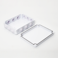 ND-RA 50*50mm ABS/PVC Boîte de jonction de câble en plastique Boîtier électrique