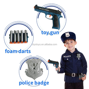 Divertente Set di Giocattoli da Poliziotto con Pistola Giocattolo, Walkie-Talkie e Accessori per Compleanno, Halloween e Natale - Product Image 5