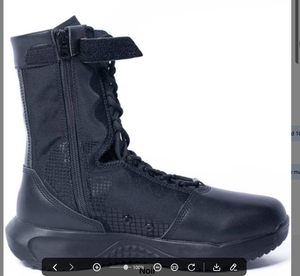 Bottes d'été légères et respirantes TSB23 pour temps chaud, noires et kaki, avec semelle EVA légère - Product Image 6