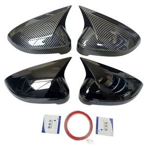 Calotte Copri Specchietto Retrovisore in Fibra di Carbonio Stile Corno di Bue S3 per <span class=keywords><strong>Audi</strong></span> <span class=keywords><strong>A3</strong></span> 2014 2015 <span class=keywords><strong>2016</strong></span> 2017 2018 2019 2020 - Product Image 1