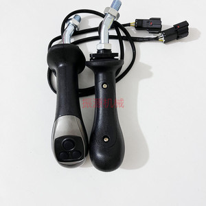 Palanca de control hidráulico eléctrico para excavadora, 4 botones, control remoto universal para maquinaria de excavación - Product Image 3