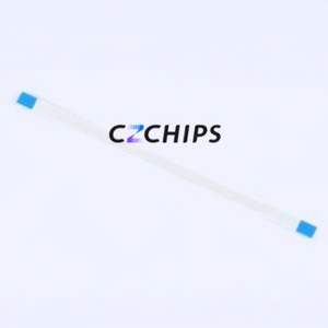 HX FFC-1.0-5P-150mm FFC Cable (Flexible Flat Cable) P=1mm Connector 5P 1mm 0.3mm Non-Inverting - Product Image 2