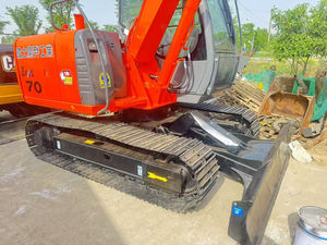 Miniexcavadora usada de Japón original Hitachi ZX70 de 7 toneladas con motor de caja de cambios - Product Image 3