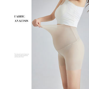 3019 gros taille haute enceinte court été zéro sentiment glace soie <span class=keywords><strong>culotte</strong></span> pour femme Ultra mince <span class=keywords><strong>maternité</strong></span> sécurité pantalon - Product Image 4