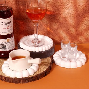 2 Styles Plateau à bulles Moule en résine Plateau à bijoux DIY Décoration intérieure Dessous de verre à bulles rond Moule en silicone pour moulage de résine époxy - Product Image 6