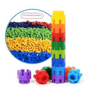 Juguetes Educativos Divertidos al por Mayor, Bloques de Construcción Hexagonales para Niños, Juego de Juguetes de Ensamblaje de Plástico Grande para Niñas y Niños - Product Image 3