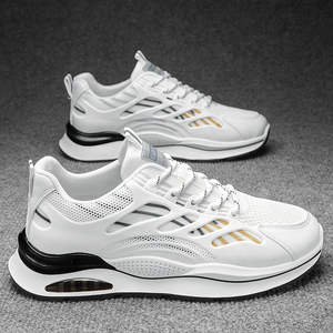 Zapatos deportivos de verano para hombre, transpirables, ligeros, resistentes al desgaste, antideslizantes, cómodos, con cordones, tendencia de moda, zapatos para correr, plataforma de malla, deportivos - Product Image 6