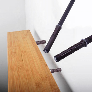 <span class=keywords><strong>Support</strong></span> mural robuste pour étagère, <span class=keywords><strong>support</strong></span> de cloison, cheville flottante invisible, <span class=keywords><strong>support</strong></span> d'extension dissimulé pour étagère de rangement - Product Image 5