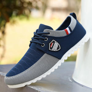 รองเท้าผ้าใบสำหรับเดินออกกำลังกายน้ำหนักเบาใส่สบายสำหรับผู้ชายรองเท้ากีฬาลำลองขนาดใหญ่พิเศษระบายอากาศได้ดีดีไซน์ทันสมัย - Product Image 6