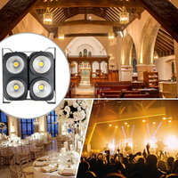 Projecteur LED COB 400W DMX512 Stroboscope Lumière LED Colorée Scan Blinder Wash Sharpy pour Scène