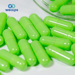 Wecaps Capsules vertes vides Capsules de gélatine Capsules vides Gels Taille <span class=keywords><strong>00</strong></span> - Product Image 3