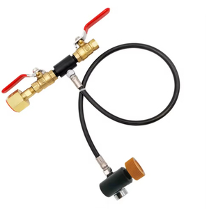Adaptateur de Recharge pour Bouteille de CO2 Zimakyfa, Accessoires de Tuyau, Manomètre OEM 3000 PSI, Garantie 1 An, Station de Remplissage et Réparation - Product Image 4