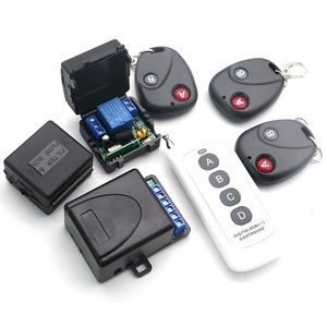 433M Phổ Không Dây Điều Khiển Từ Xa Chuyển Đổi Điện Kiểm Soát Truy Cập DC 5V 12V 1 Cách 2 Cách Tiếp Sức Receiver Module + Transmitter - Product Image 3