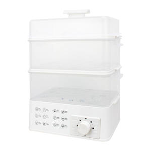 <span class=keywords><strong>2022</strong></span> Meilleure vente Cuiseur vapeur électrique 800W en acier inoxydable à 3 niveaux grande capacité 16L Multi-usage pour la maison, la voiture et l'extérieur - Product Image 5