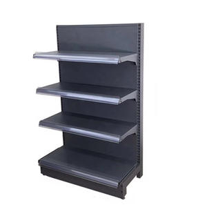 Góndola-estante de acero de alta calidad para supermercado, estantería de Metal de doble/una cara, fijo, giratorio, precio de fábrica - Product Image 3