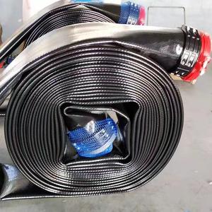 3.3MPa çalışma basıncı ve 10.0MPa patlama basıncı 200m uzunluk sarı sağlam 6 inç TPU yağ transferi Layflat hortum - Product Image 1