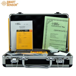 Jauge d'épaisseur ultrasonique SmartSensor AR860 1,0-300 mm avec affichage numérique pour la mesure des métaux - Product Image 4