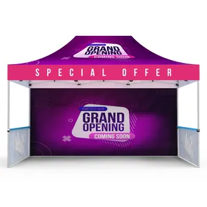 Tienda de campaña con diseño personalizado, toldo de alta calidad, 10X20