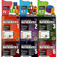 Cahiers d'exercices de mathématiques de Singapour pour les classes 1 à 6 - Ensemble complet de 9 livres - Prix