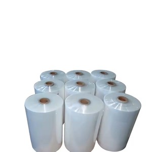 China Free Sample Transparent Machine Roll LLDPE Stretch Film Jumbo Roll <b>Pallet</b> Stretch <b>Wrap</b> Film - Product Image 1