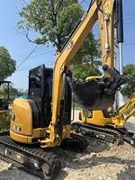 Le Japon a utilisé des pelles sur chenilles d'occasion Cat 303.5E 3 tonnes Cat 303.5E Machine Equipment pour la construction avec EPA