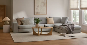 Canapé modulaire personnalisé en tissu uni pour salon, idéal pour la maison - Product Image 3