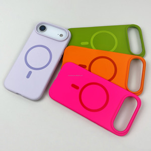 Custodia per telefono cellulare in Silicone 3400 GS per I Phone 17 Pro Max <span class=keywords><strong>Ka</strong></span> Custom custodia per cellulare liscia in Silicone bianco microfibra all'interno - Product Image 6