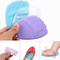 YEBEI anti-dérapant Gel métatarsien pied coussinets auto-adhésifs PU avant-pied chaussure talons hauts semelles pour chaussures
